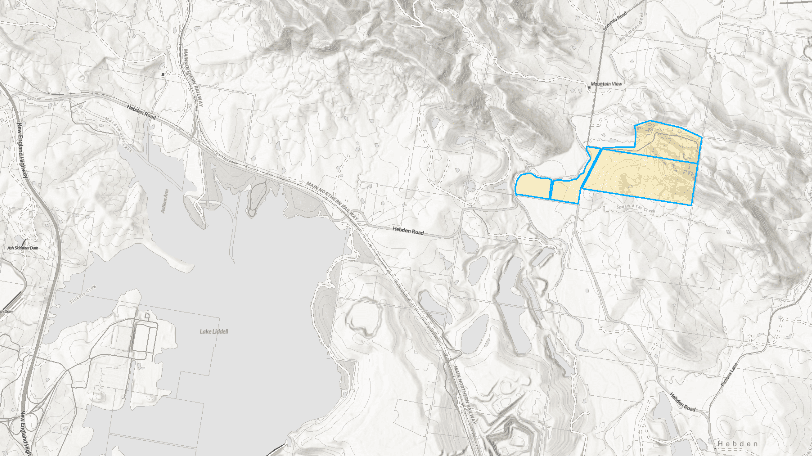 East Quarry Site Location